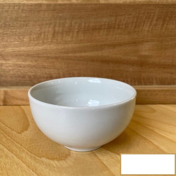 Bowl Mangkok keramik porcelain putih polos 4" / 12cm 12 cm KPQ-4